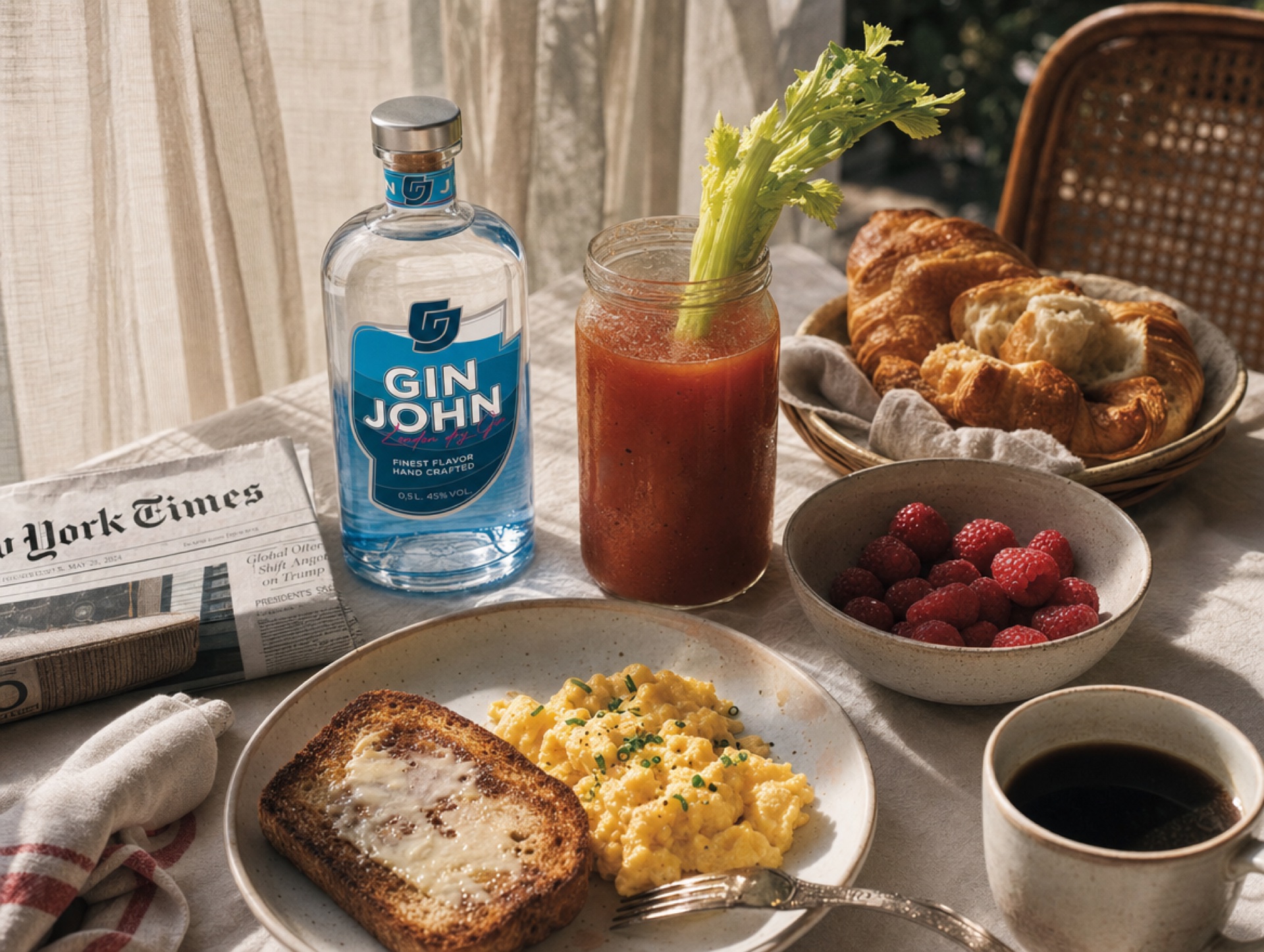 Brunch mit Gin